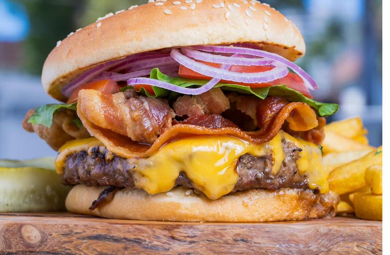 Juicy burger