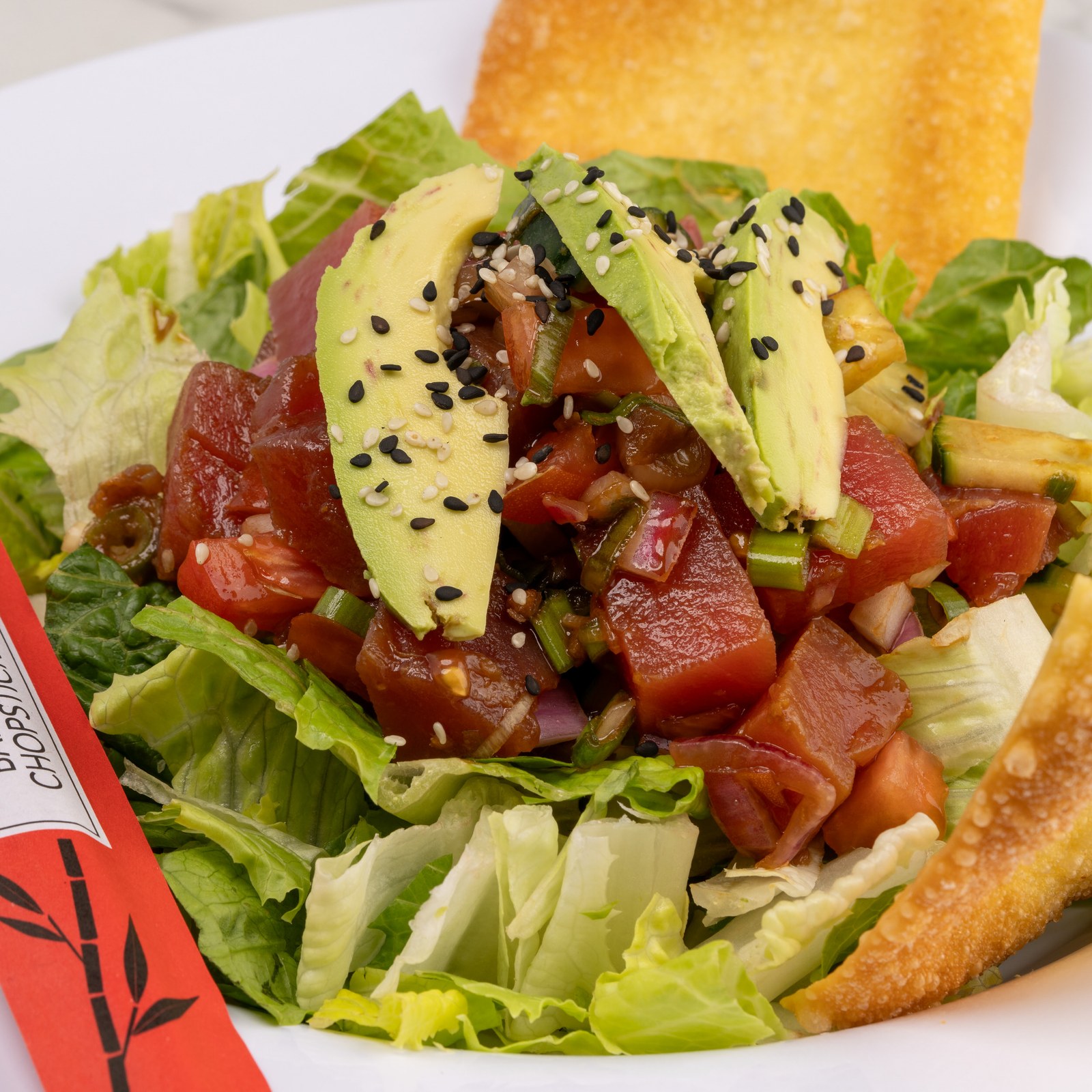 Tuna poke bowl
