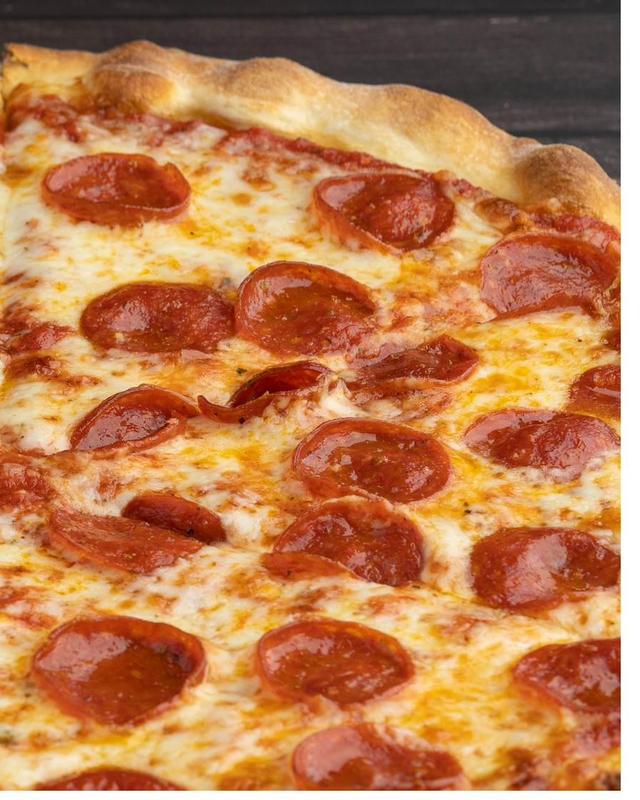 Classic pepperoni pizza
