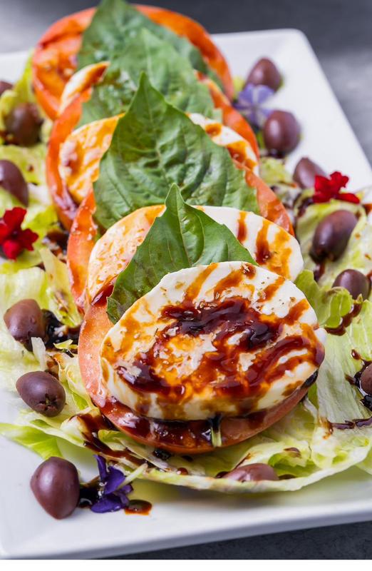 Fresh caprese salad