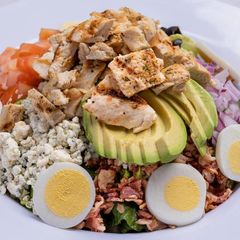 Cobb salad with avocado and egg at Sami's on Marco Island