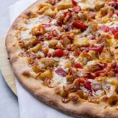 Chicken bacon ranch pizza at Sami's on Marco Island