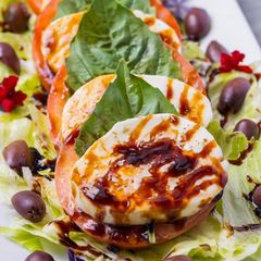 Caprese salad at Sami's on Marco Island